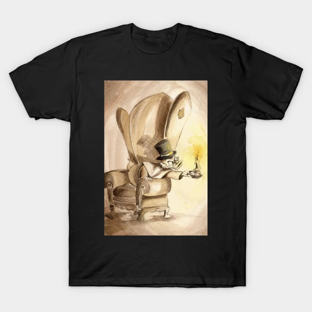 Candle in the dark T-Shirt by aasilee